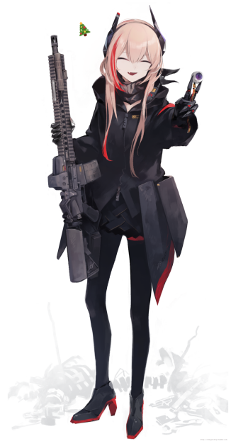 M4 Sopmod II (Girls Frontline) video game Girls Frontline Phone Wallpaper
