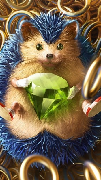 video game Sonic the Hedgehog Phone Wallpaper