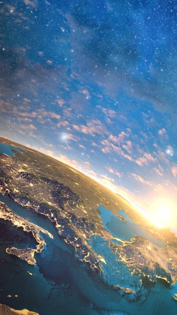 planet nature Earth From Space Phone Wallpaper
