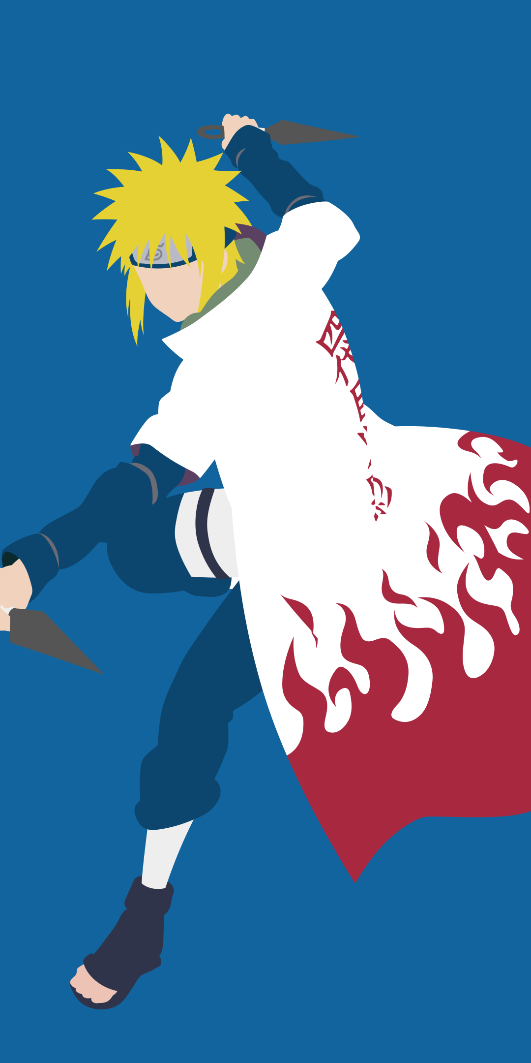 Minato hokage, namikaze, naruto, quarto hokage, uzumaki, HD phone