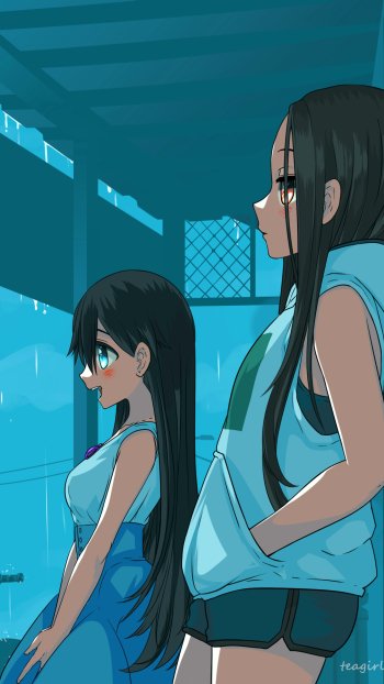 rain Anime Original Rain Anime Phone Wallpaper