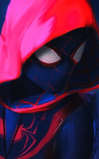 spider man Peter Parker movie Spider-Man: Into The Spider-Verse Phone Wallpaper