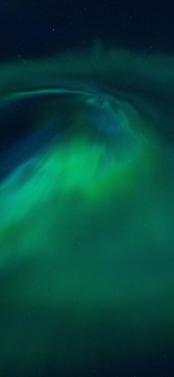 sky night nature aurora borealis Phone Wallpaper