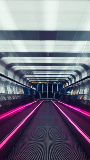  Subway Tunnel In Oslo Norway by Eric Haidara