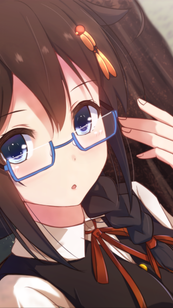 Shigure (Kancolle) Anime Kantai Collection Phone Wallpaper