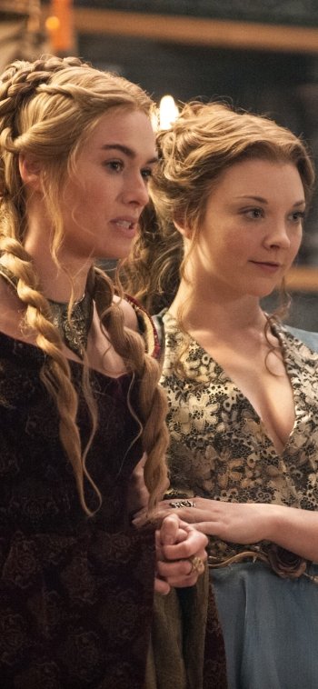 Natalie Dormer Margaery Tyrell Lena Headey Cersei Lannister TV Show Game Of Thrones Phone Wallpaper