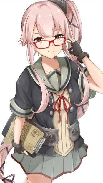 Yura (Kancolle) Anime Kantai Collection Phone Wallpaper