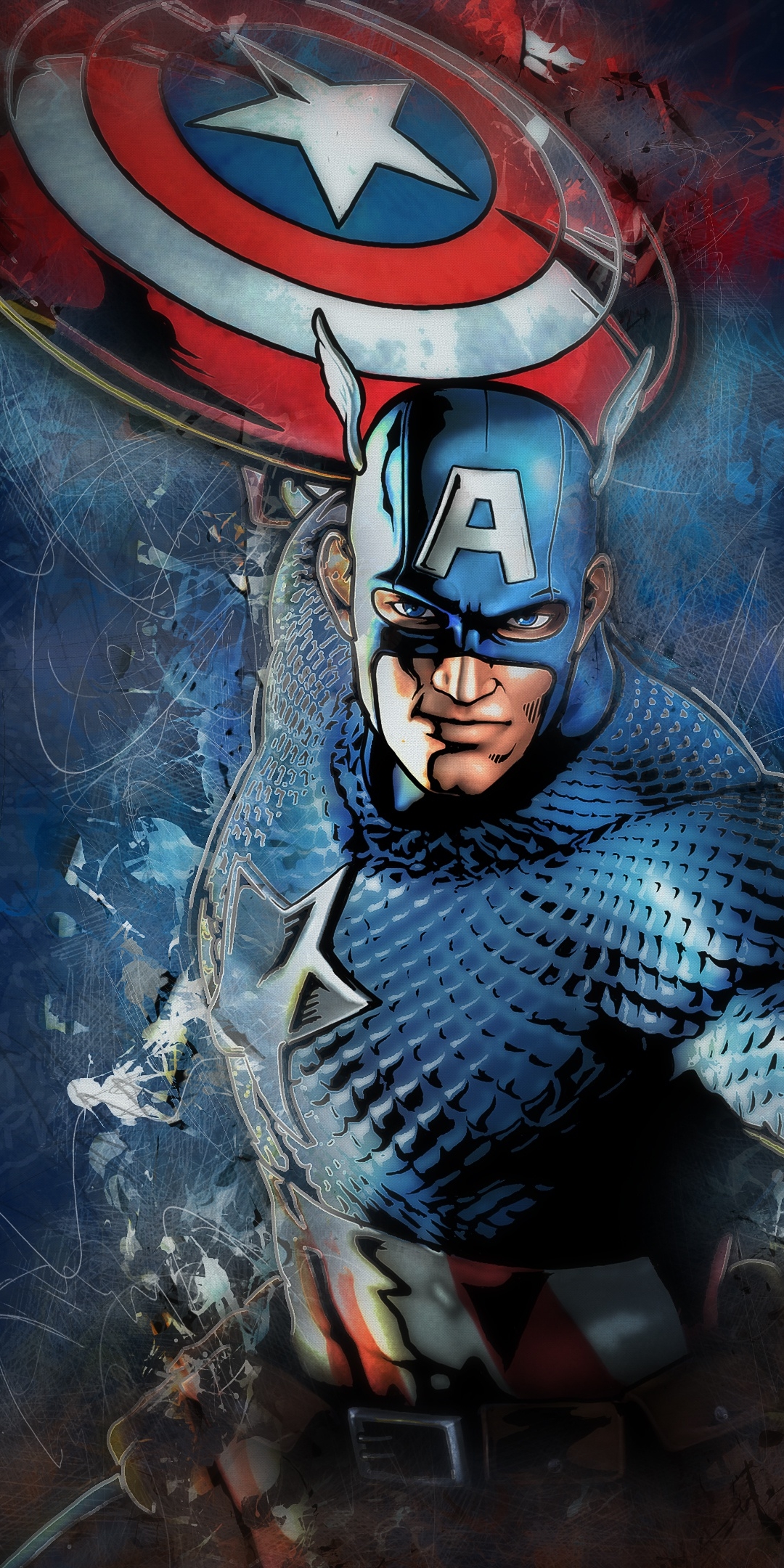 Captain America Phone Wallpaper - Mobile Abyss