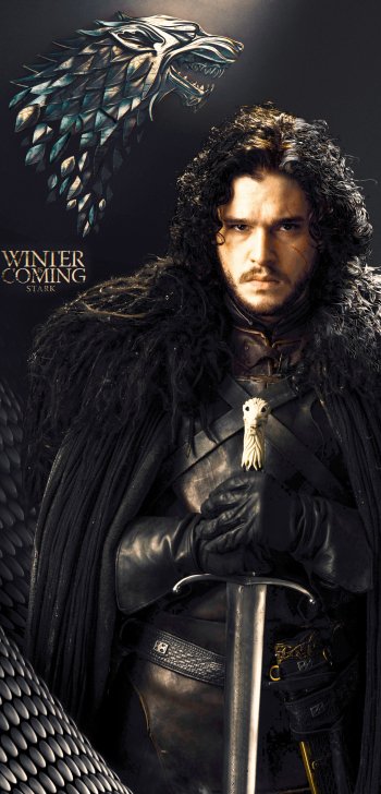 Kit Harington Jon Snow TV Show Game Of Thrones Phone Wallpaper