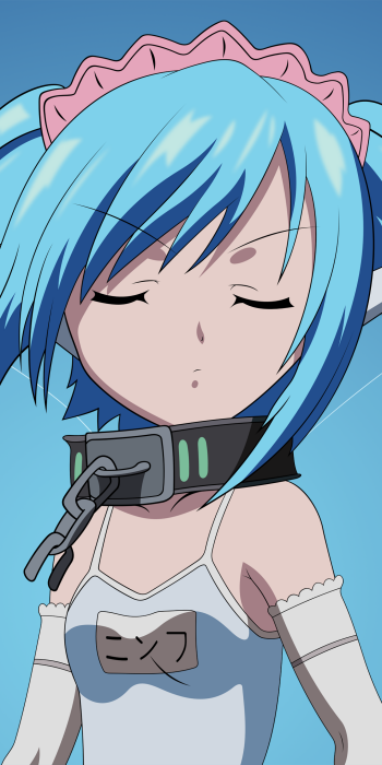Anime Heaven's Lost Property Phone Wallpaper