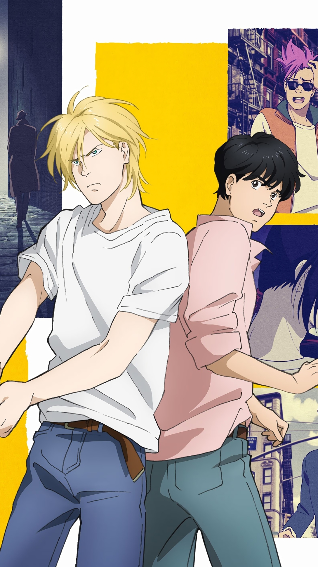 Download Banana Fish Anime Characters Wallpaper