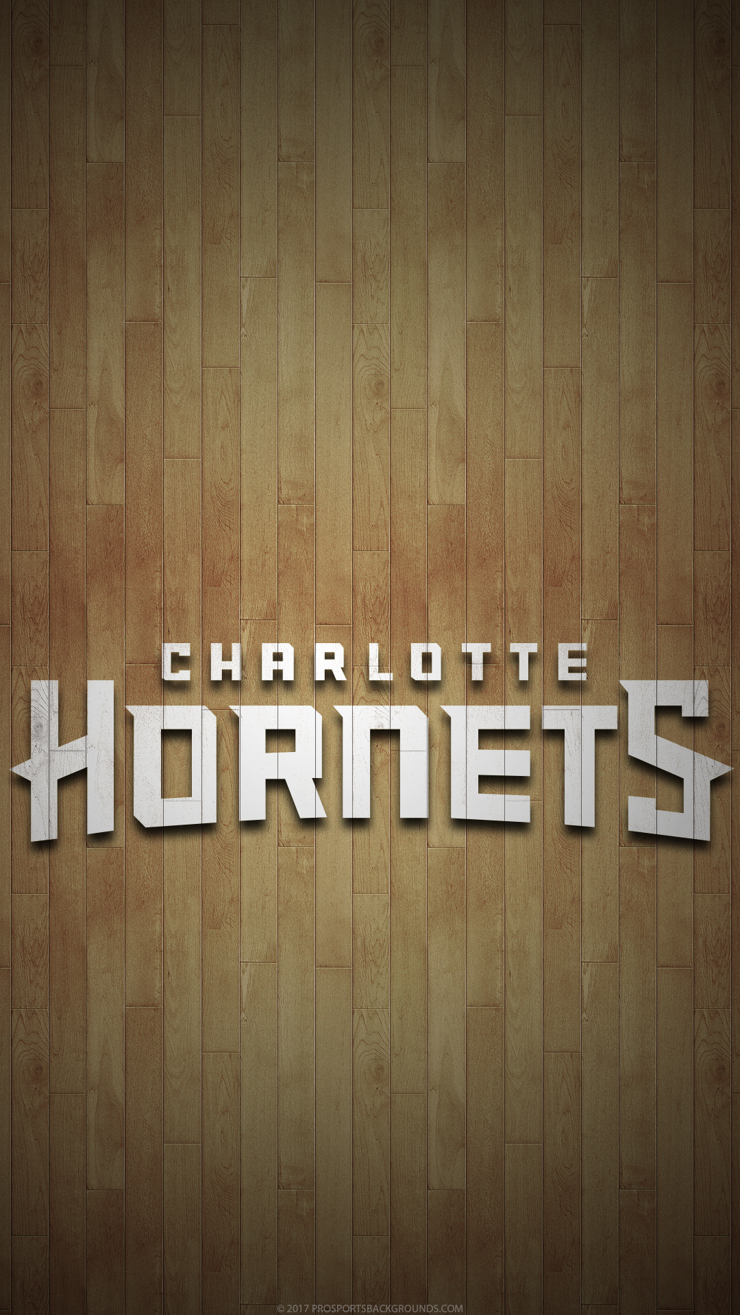 Charlotte Hornets Phone Wallpaper by Michael Tipton