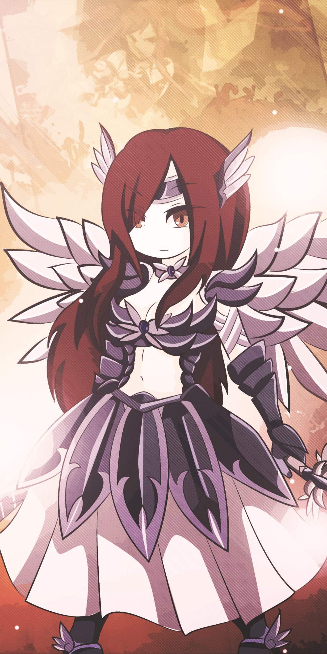 Download Erza Scarlet Anime Fairy Tail Phone Wallpaper