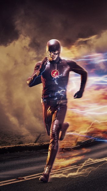 Barry Allen Grant Gustin Flash TV Show The Flash (2014) Phone Wallpaper