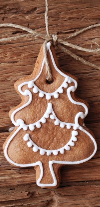 cookie gingerbread holiday Christmas Phone Wallpaper