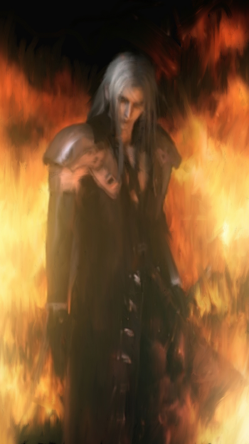  Sephiroth in the flame of Hell