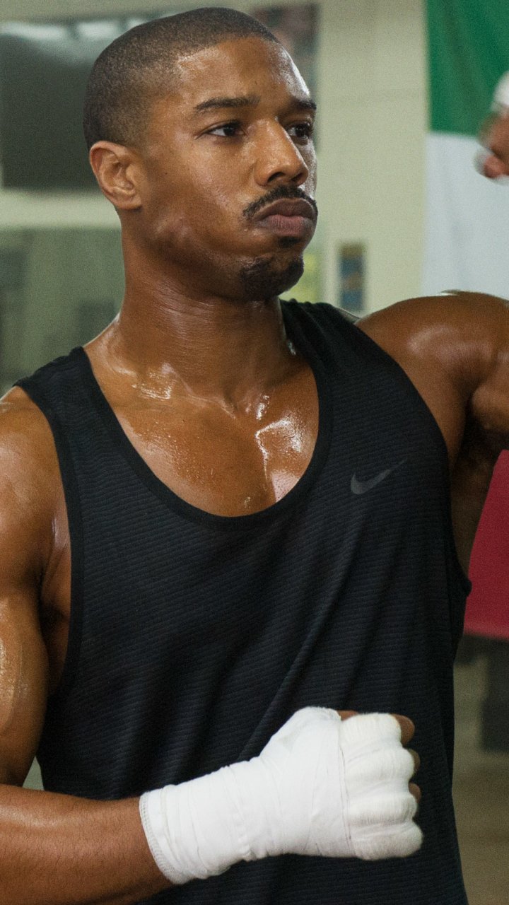 Download Michael B. Jordan Adonis Creed Movie Creed Phone Wallpaper