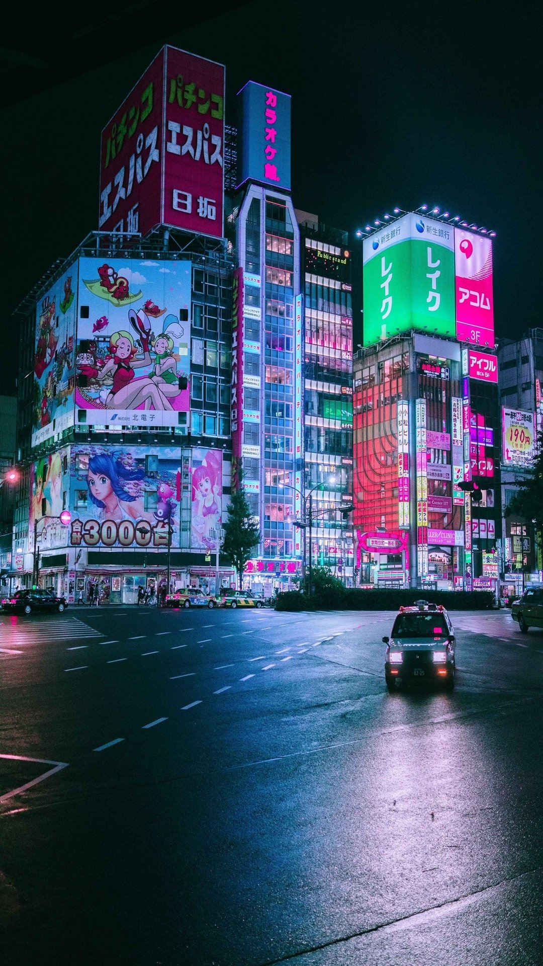 Download City Man Made Tokyo Phone Wallpaper