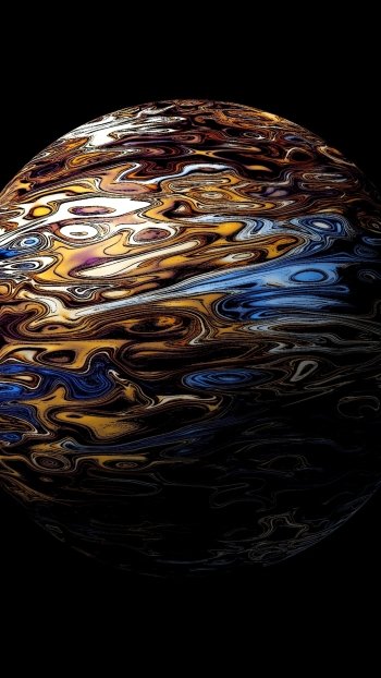 Abstract sphere Phone Wallpaper