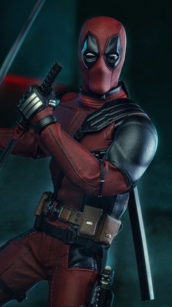 figurine Comic Deadpool Phone Wallpaper