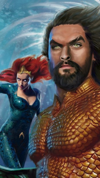 DC Comics Mera (DC Comics) Comic Aquaman Phone Wallpaper