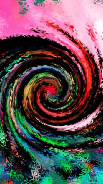 Abstract swirl Phone Wallpaper