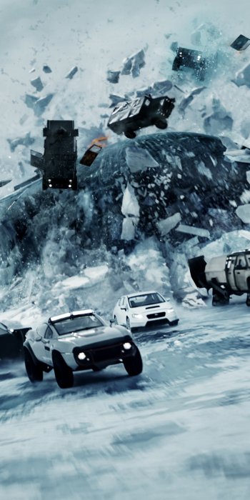 submarine car movie The Fate of The Furious Phone Wallpaper