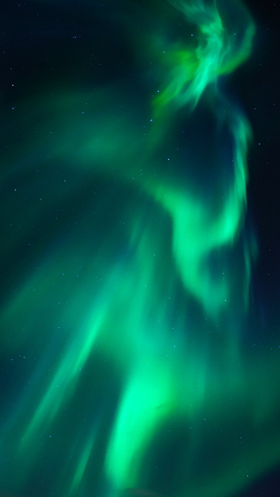 Download Light Star Sky Night Nature Aurora Borealis Phone Wallpaper