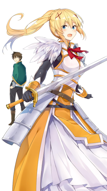 KonoSuba Darkness (KonoSuba) Kazuma Satou Anime KonoSuba - God’s blessing on this wonderful world!! Phone Wallpaper