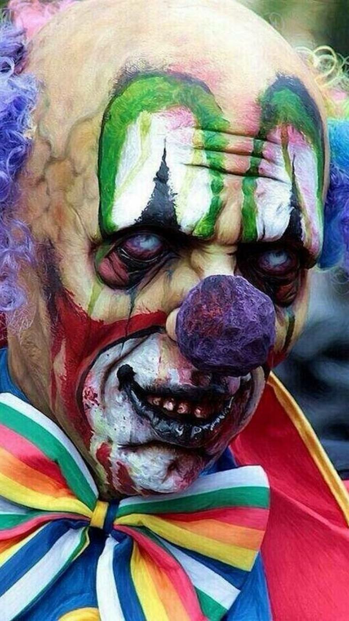 Download Scary Dark Clown Phone Wallpaper