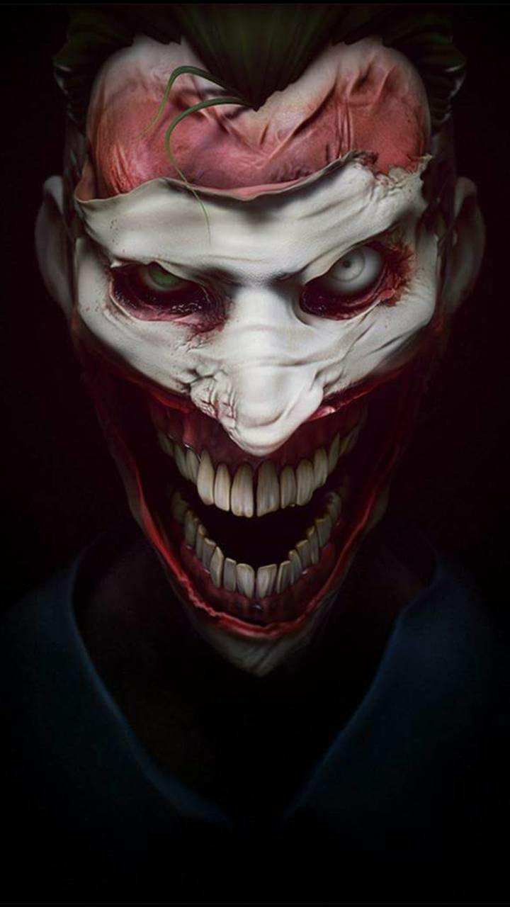 Download Dark Comic Joker Dark Superhero Phone Wallpaper