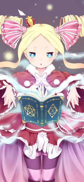 Beatrice (Re:ZERO) Anime Re:Zero - Starting Life in Another World Phone Wallpaper