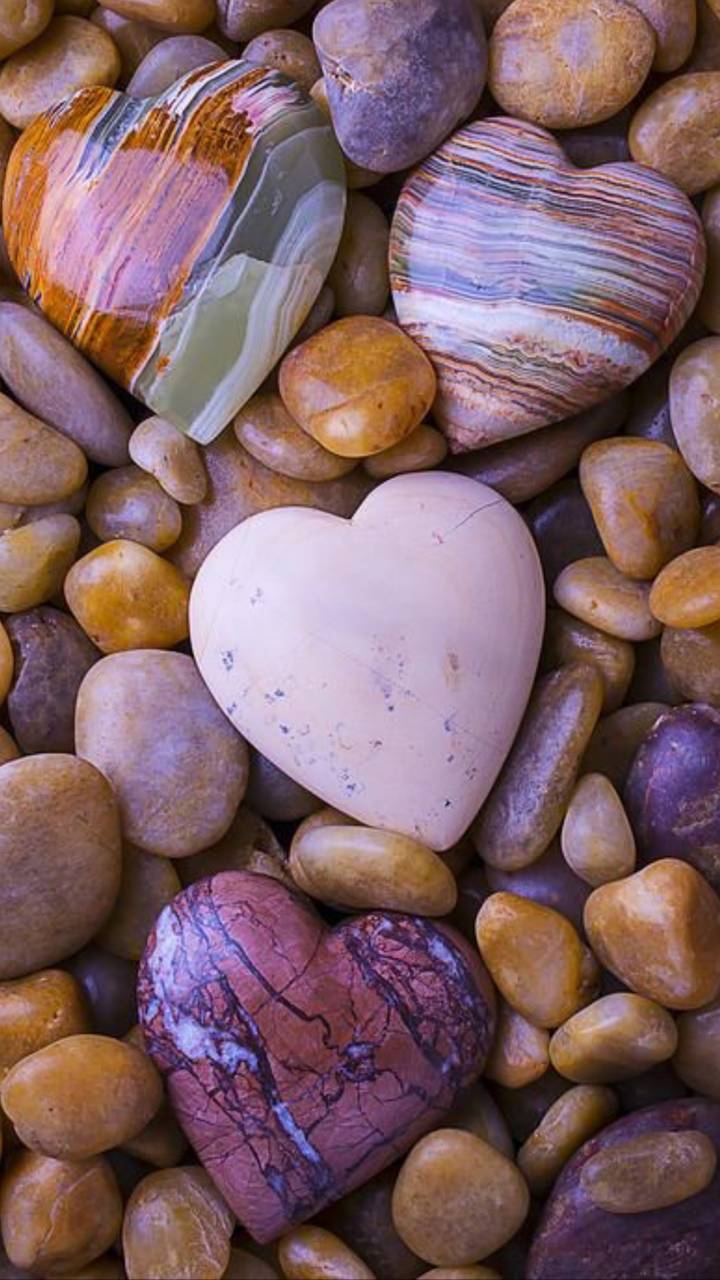 Heart-Shaped Rocks