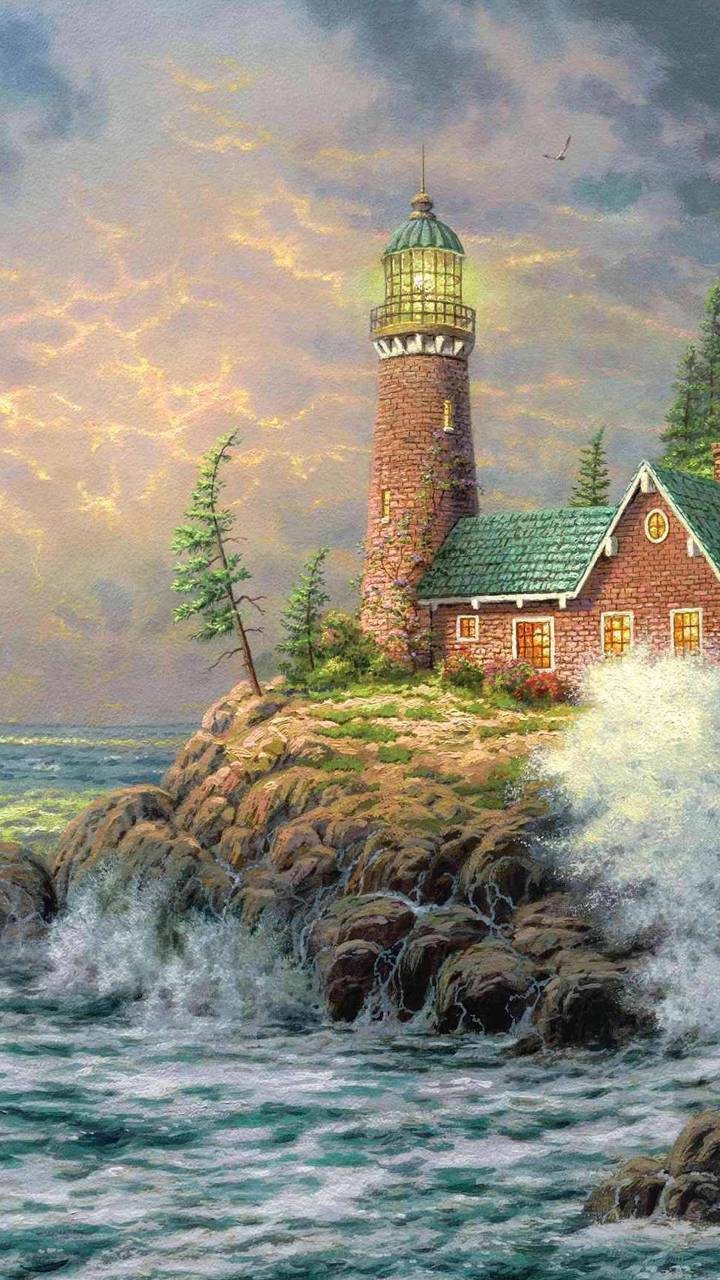 Lighthouse and Cottage