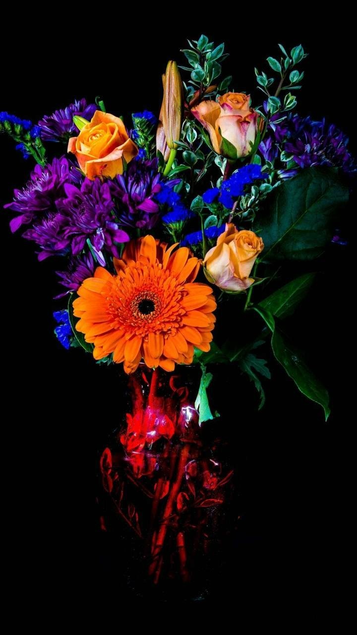 Download Colorful Bouquet Man Made Flower Phone Wallpaper
