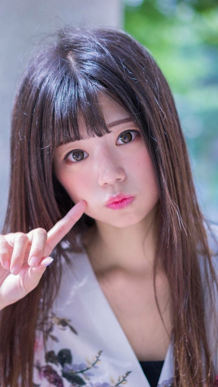 Download Woman Asian Phone Wallpaper