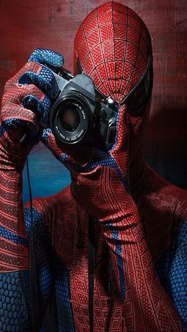 Download Camera Spider Man Movie The Amazing Spider-Man Phone Wallpaper