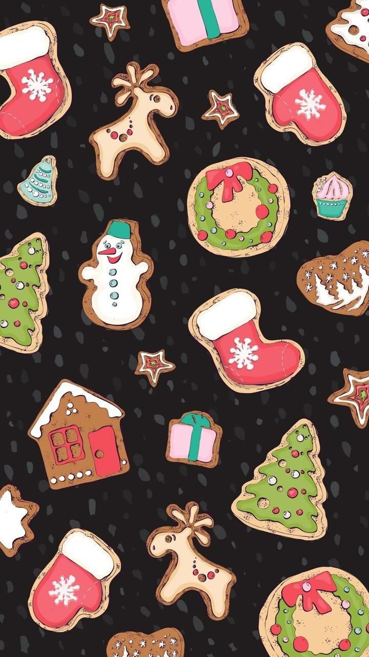 Download Food Cookie Phone Wallpaper