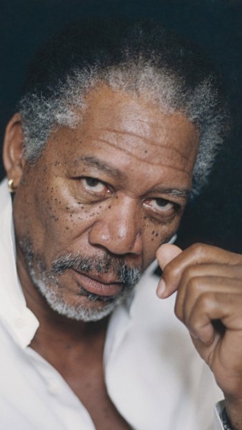 Celebrity Morgan Freeman Phone Wallpaper