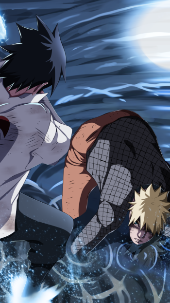  Sasuke Vs Naruto by HikariNoGiri
