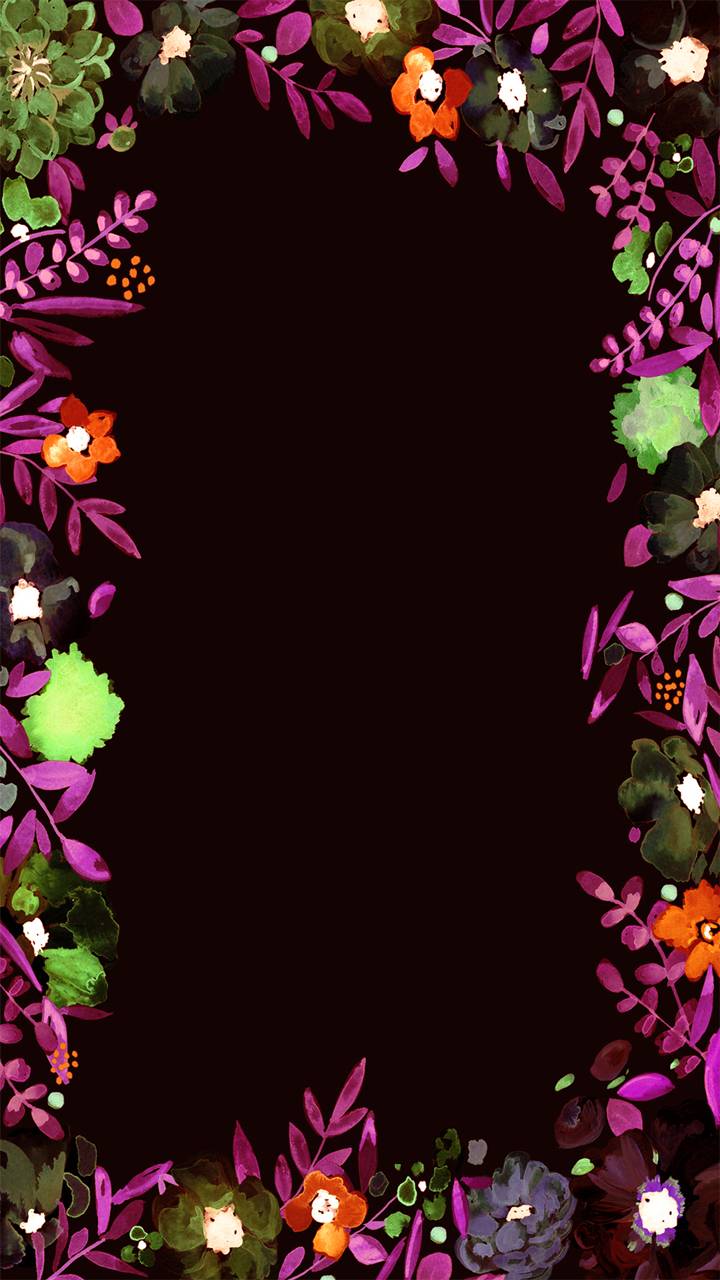 Download Flowers Borders Download Png HQ PNG Image  FreePNGImg