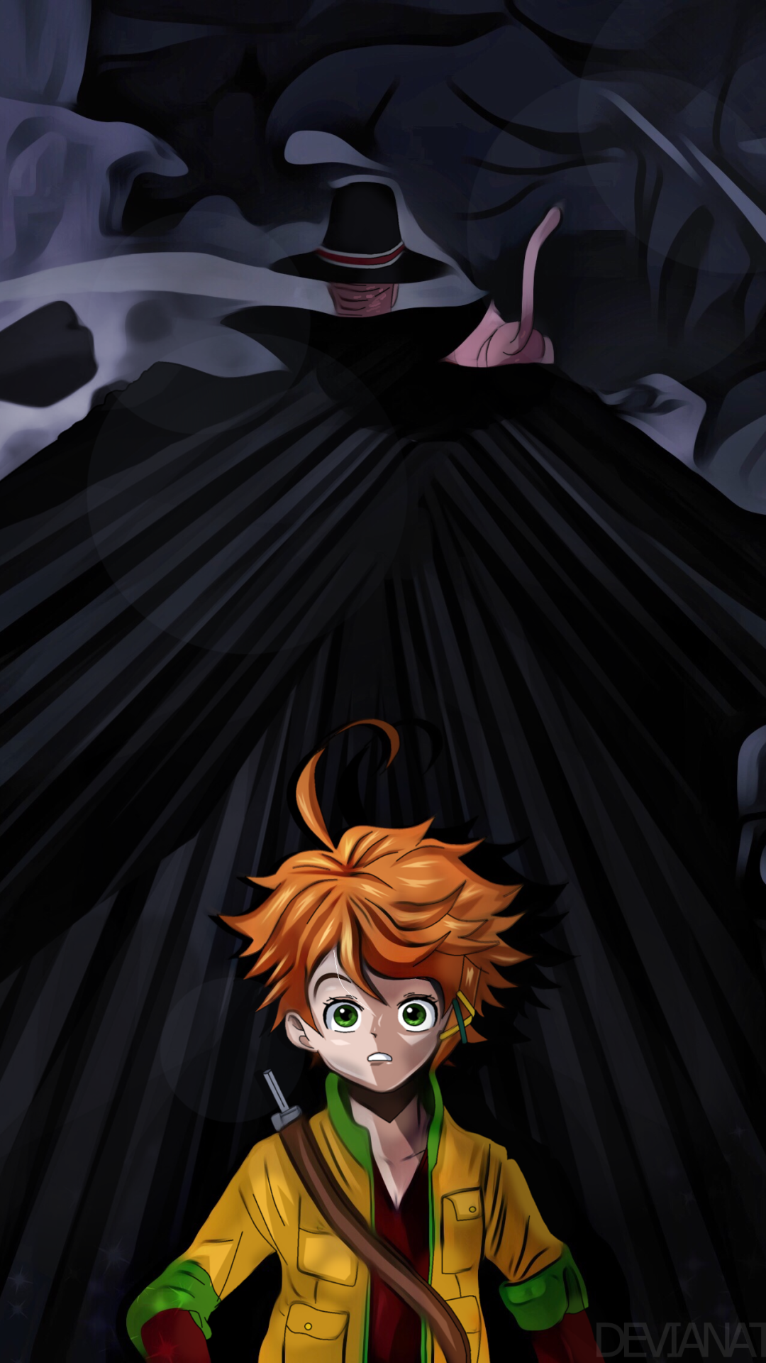 The Promised Neverland Phone Wallpaper by Amanomoon