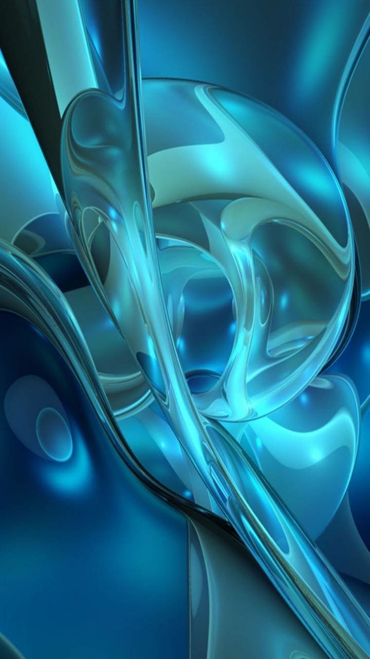 Download Abstract Blue Abstract Blue Phone Wallpaper