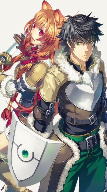 Naofumi Iwatani Raphtalia (The Rising of the Shield Hero) Anime The Rising of the Shield Hero Phone Wallpaper