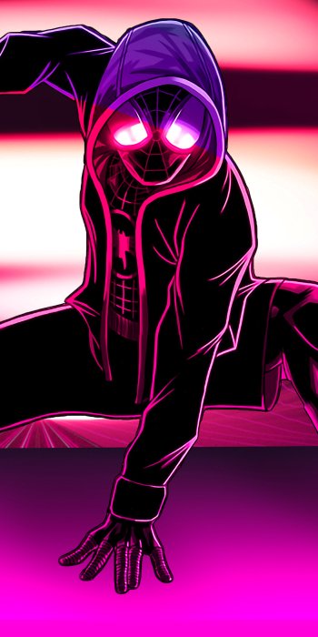movie Spider-Man: Into The Spider-Verse Phone Wallpaper