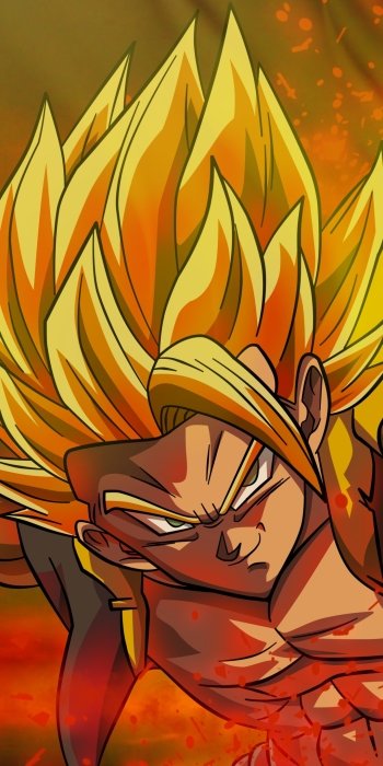 Gogeta (Dragon Ball) Super Saiyan Anime Dragon Ball Super Phone Wallpaper