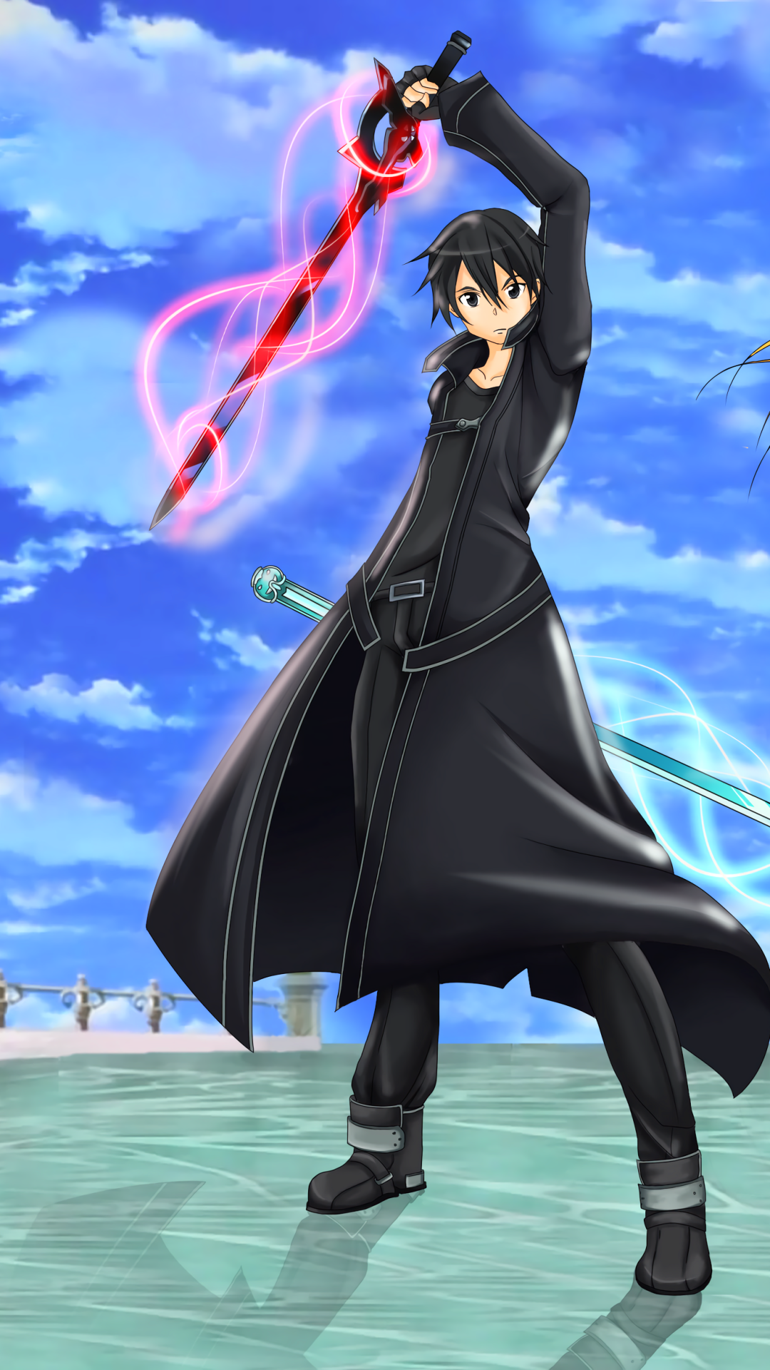 Kirito (Sword Art Online) Phone Wallpapers