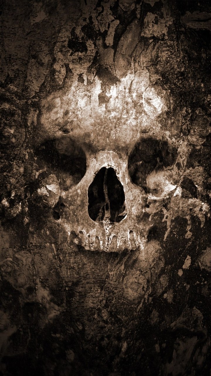 Download Dark Skull Phone Wallpaper
