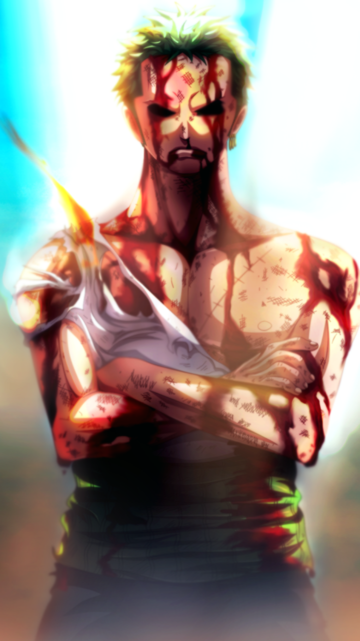 Download Roronoa Zoro Anime One Piece Phone Wallpaper