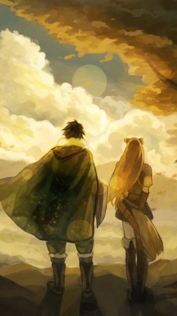 Naofumi Iwatani Raphtalia (The Rising of the Shield Hero) Anime The Rising of the Shield Hero Phone Wallpaper